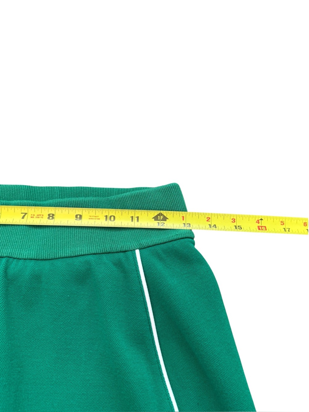 SPANX Airpique SET Crewneck Long Sleeve M top Field Green AND Skort Inseam 4” S - Picture 9 of 17
